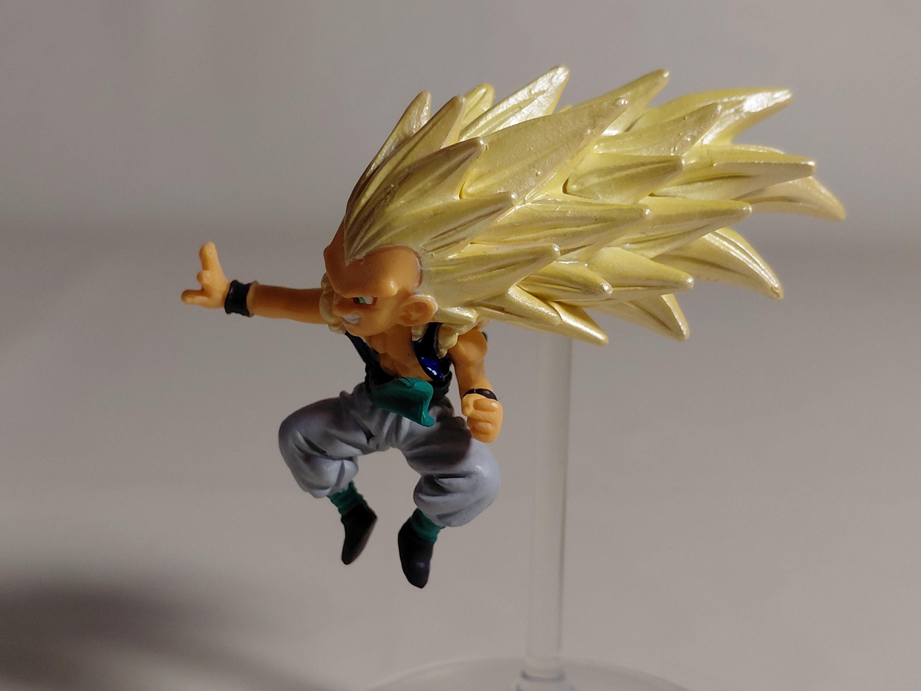 Dragon Ball Z 17th HG Gotenks Super Saiyan 3 Figure Gacha Gashapon