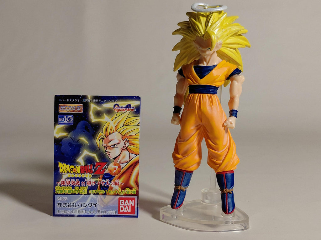 Dragon Ball Z Super Saiyan Son Goku HG Gashapon Mini Figure 2005 Bandai