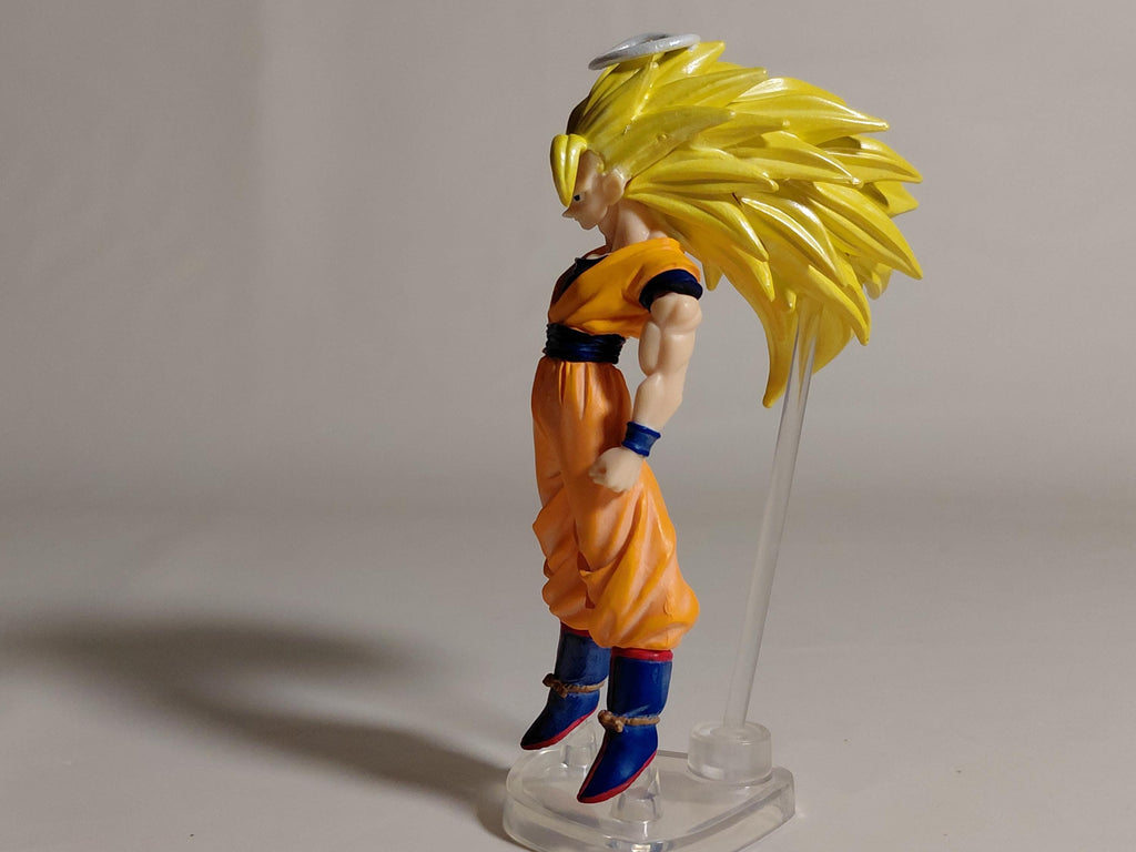 Dragon Ball Z Super Saiyan Son Goku HG Gashapon Mini Figure 2005 Bandai