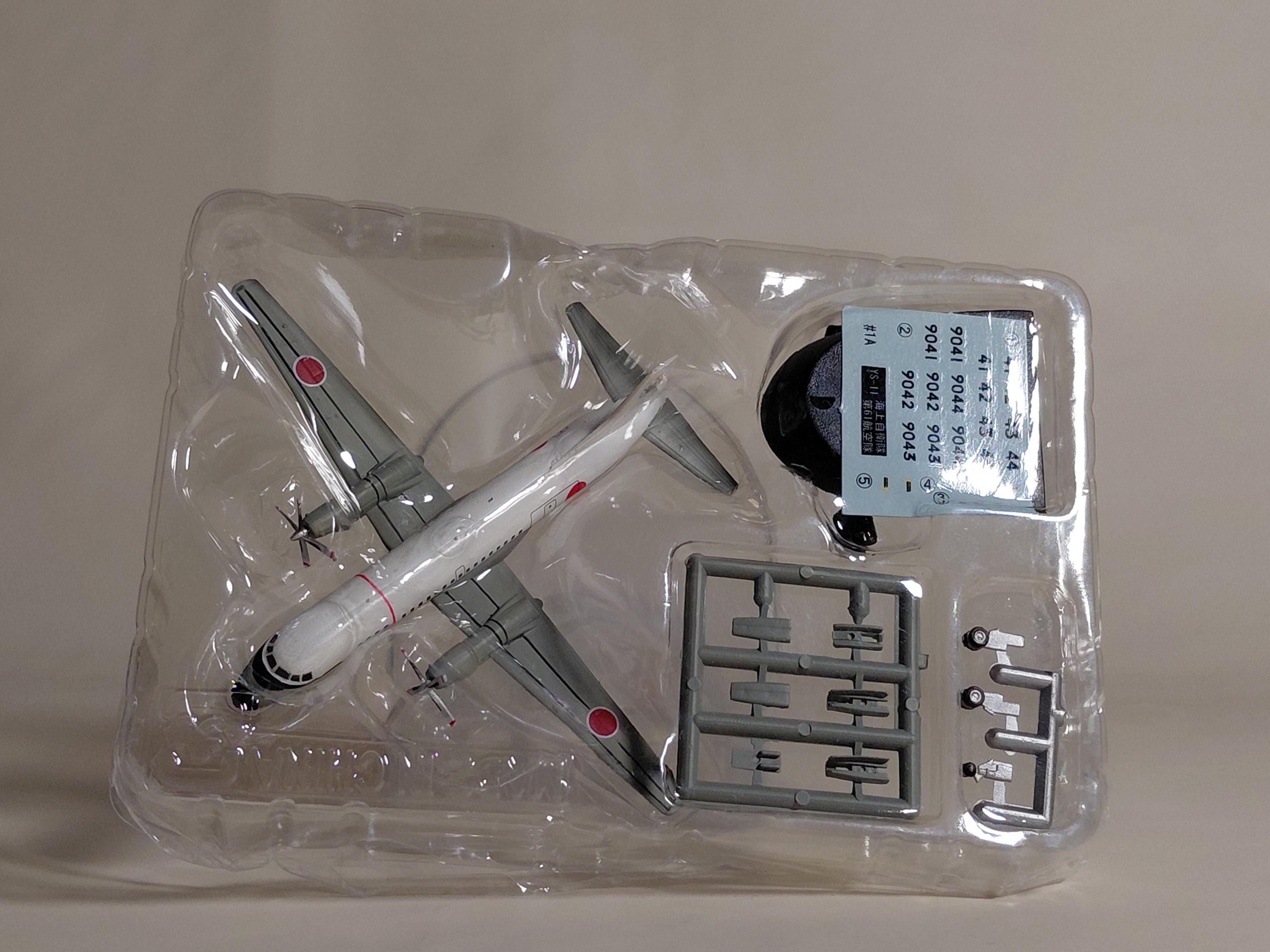 F-toys Wings of Famous Aircraft Collection YS-11 #1A Japan Maritime Self-Defense Force 61st Air Squadron