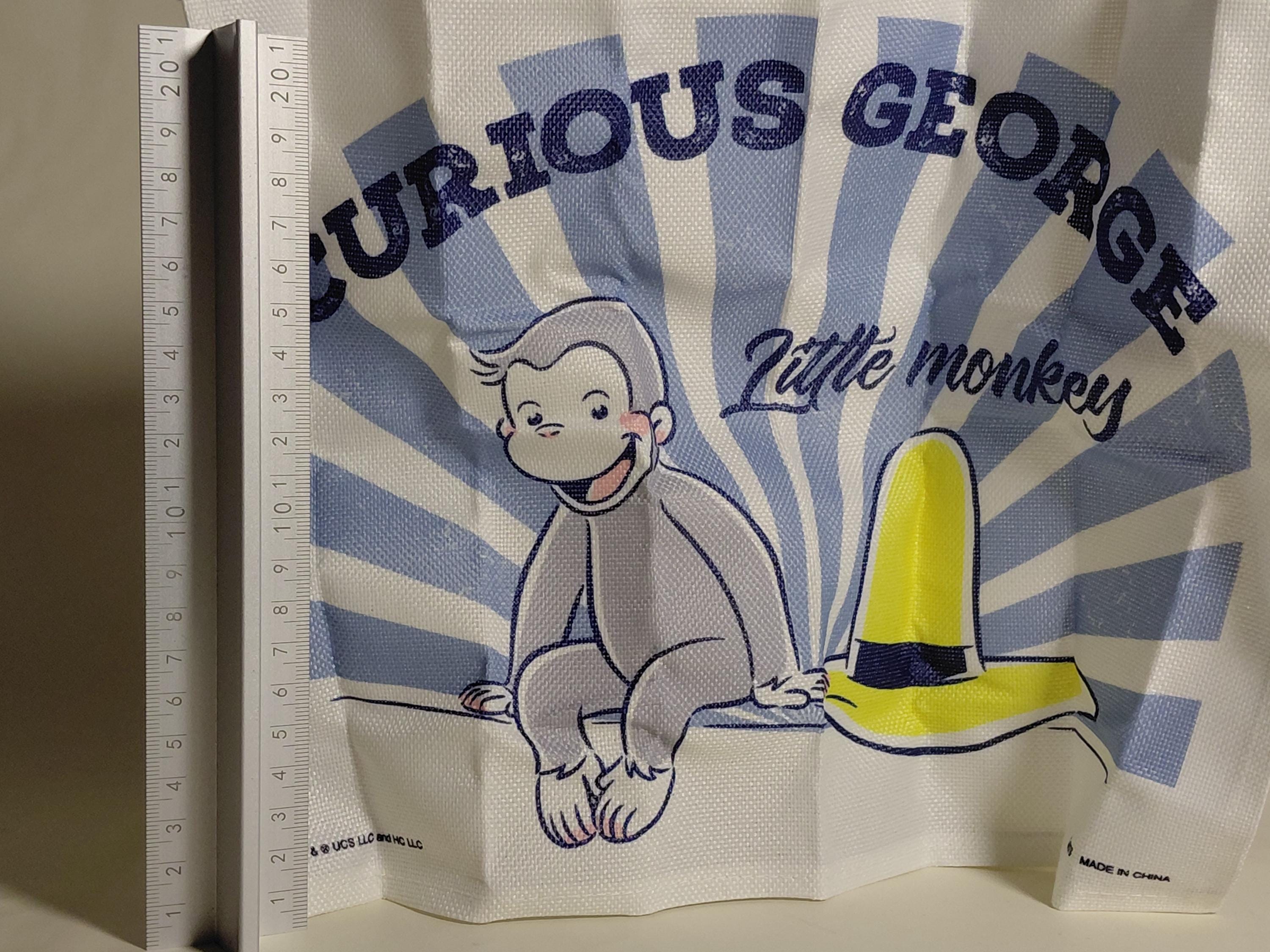Curious George Placemat #3: Sitting - Takara Tomy