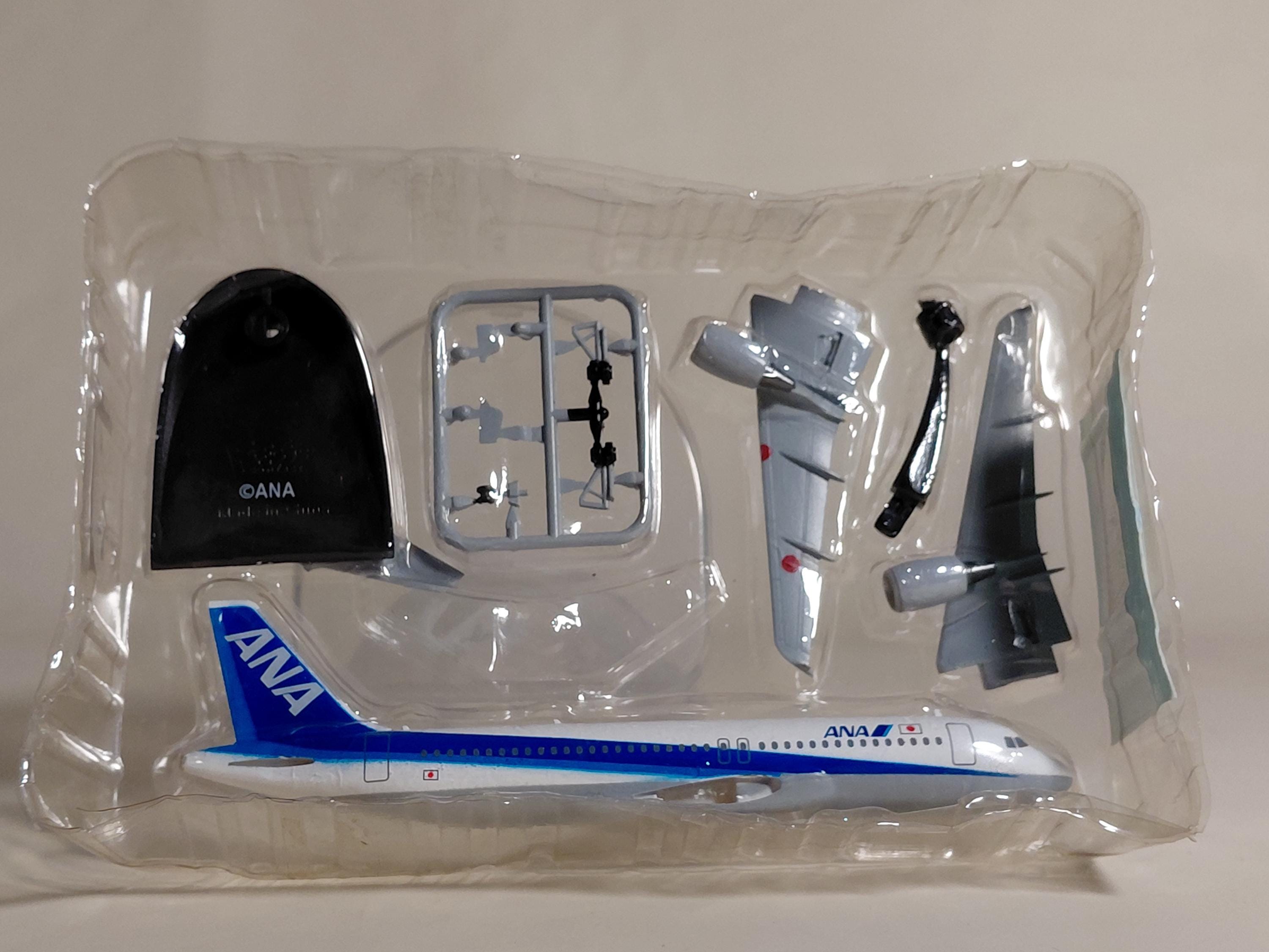 F-Toys F.toys Japanese Airline 2 I'm an Air Traffic Controller ANA A320-200 Mini Car Figure 1/300
