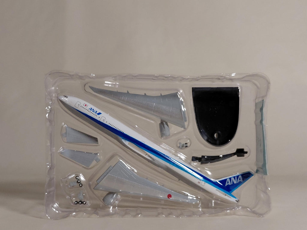 B777-300ER Triton Blue livery ANA Wing Collection 5 1/500 F-toys All Nippon Airways Passenger Aircraft #8