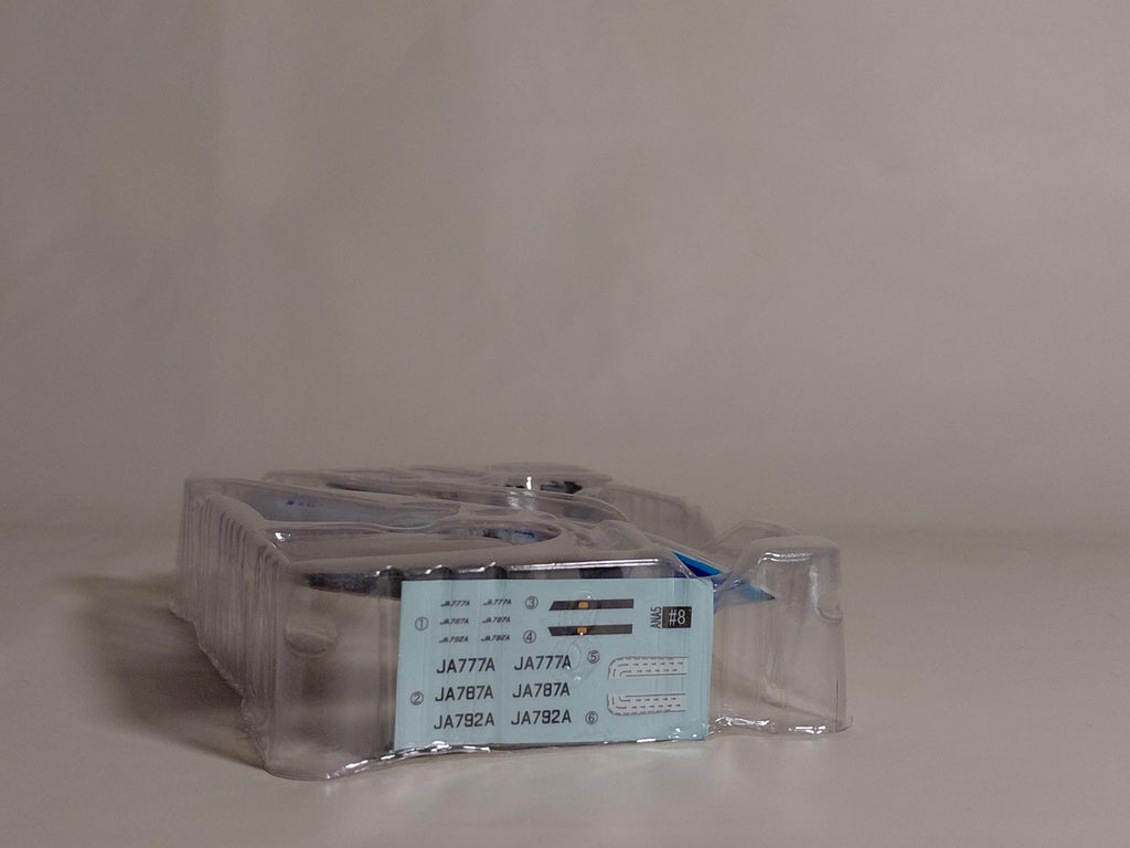 B777-300ER Triton Blue livery ANA Wing Collection 5 1/500 F-toys All Nippon Airways Passenger Aircraft #8