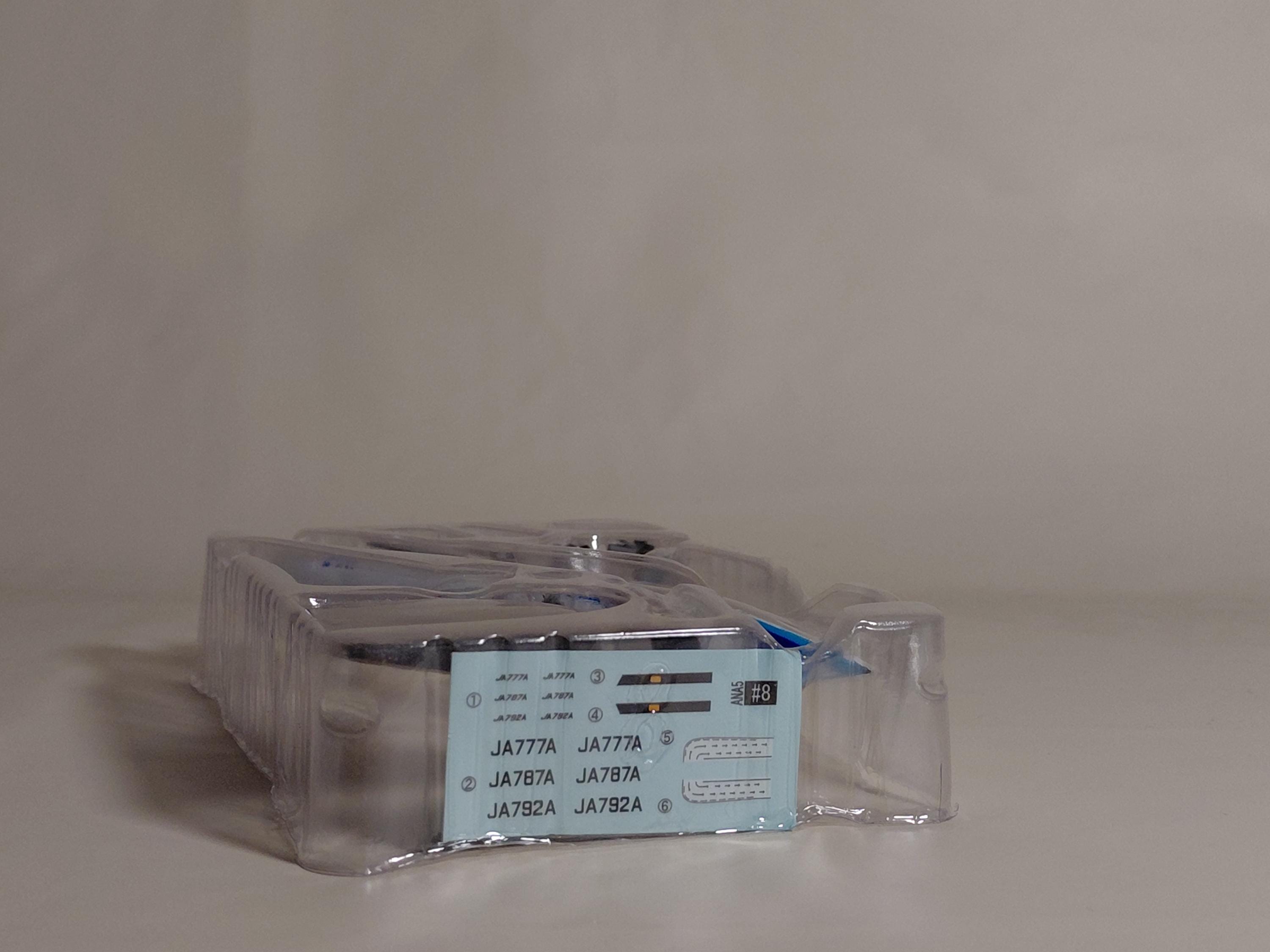 B777-300ER Triton Blue livery ANA Wing Collection 5 1/500 F-toys All Nippon Airways Passenger Aircraft #8