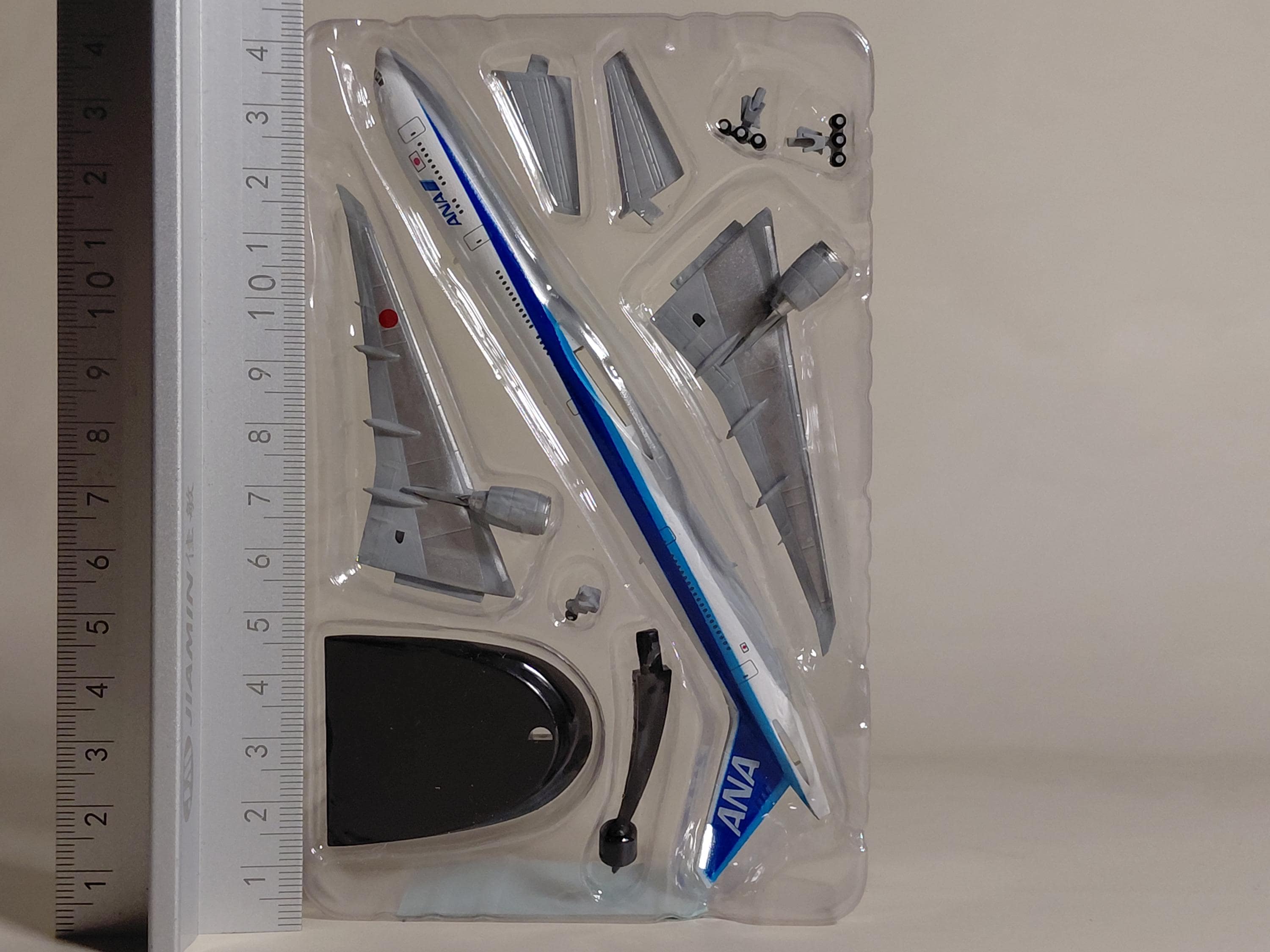 B777-300ER Triton Blue livery ANA Wing Collection 5 1/500 F-toys All Nippon Airways Passenger Aircraft #8