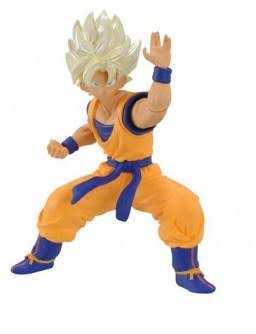 HG PLUS Action Pose Dragon Ball Z Gashapon - Goku Super Saiyan