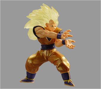 Dragon Ball Z Soul of Hyper Figuration Super Saiyan Goku 3 Mini Bandai DBZ DBGT
