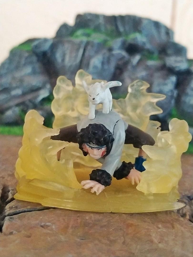 NARUTO Gashapon Naruto Shippuden Kiba Inuzuka Figure (Unopened) (no box) 2004 Bandai