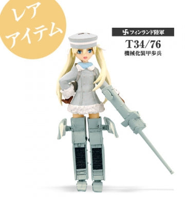 Konami Figure Collection Mecha Musume Vol.3 Finnish Army T34/76