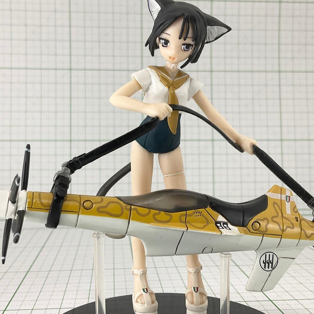 Konami Figure Collection Mecha Musume Vol.2 Italian Air Force Re-2200 "Friata" Swimsuit (b)