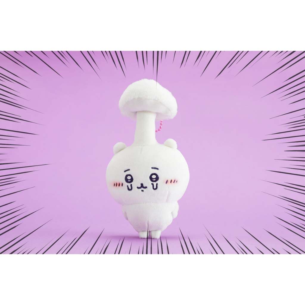 Chiikawa Parasite Mushroom BIG Plush Doll Chikawa Japan.