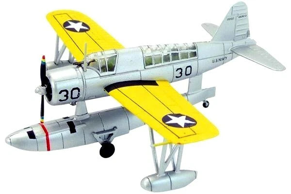 1/144 F-toys OS2U Kingfisher US Navy Air Station Pensacola SEAPLANE Col.2 (3C)
