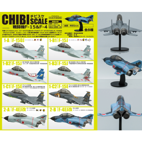 F-15J 201st Squadron, 2nd Air Wing, Chitose Air Base 60th Anniversary Air Show Special Paint Scheme #1B3 F-toys