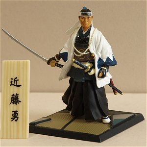 Shinsengumi Figure (Ikedaya) - Kondō burst into the six-mat room on the second floor, sword drawn